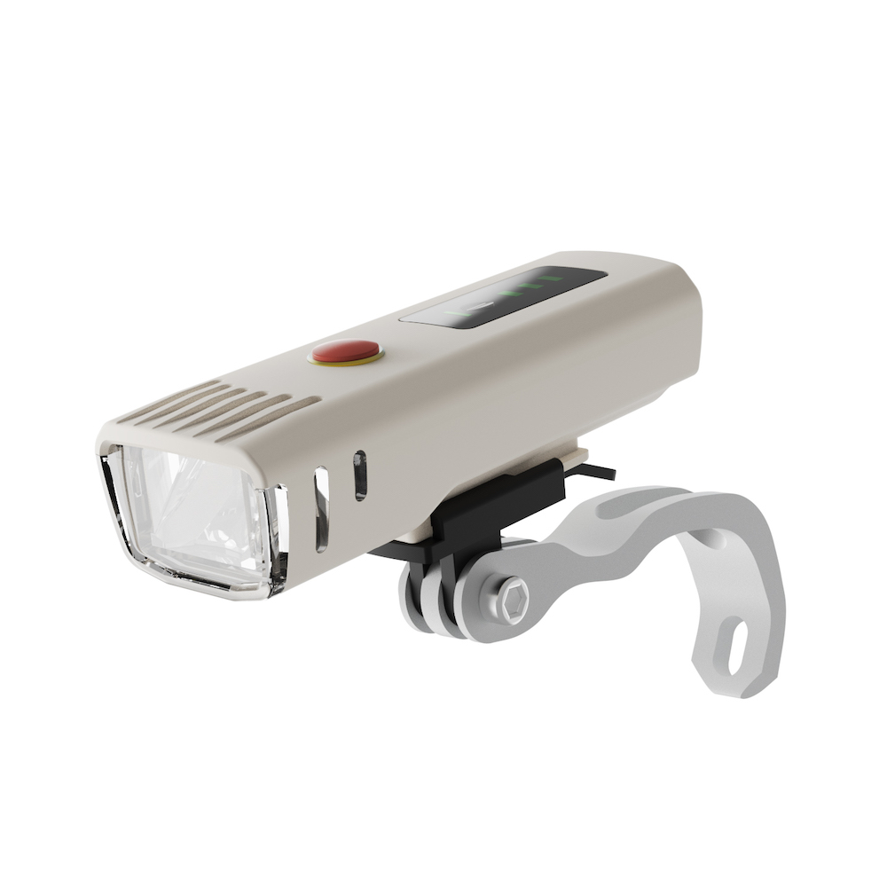 自行车专用车折叠车前灯前叉自行车灯骑行手电筒P8夜行灯照明装备 - 图3