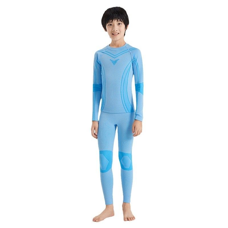 冷元素儿童滑雪速干衣保暖内衣女男孩内搭中大童秋冬打底服裤套装,淘宝优惠券,粉丝福利购,淘宝优惠卷