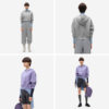 Jiao Nei very 503Relax women's hooded four-season sweatshirt casual loose top