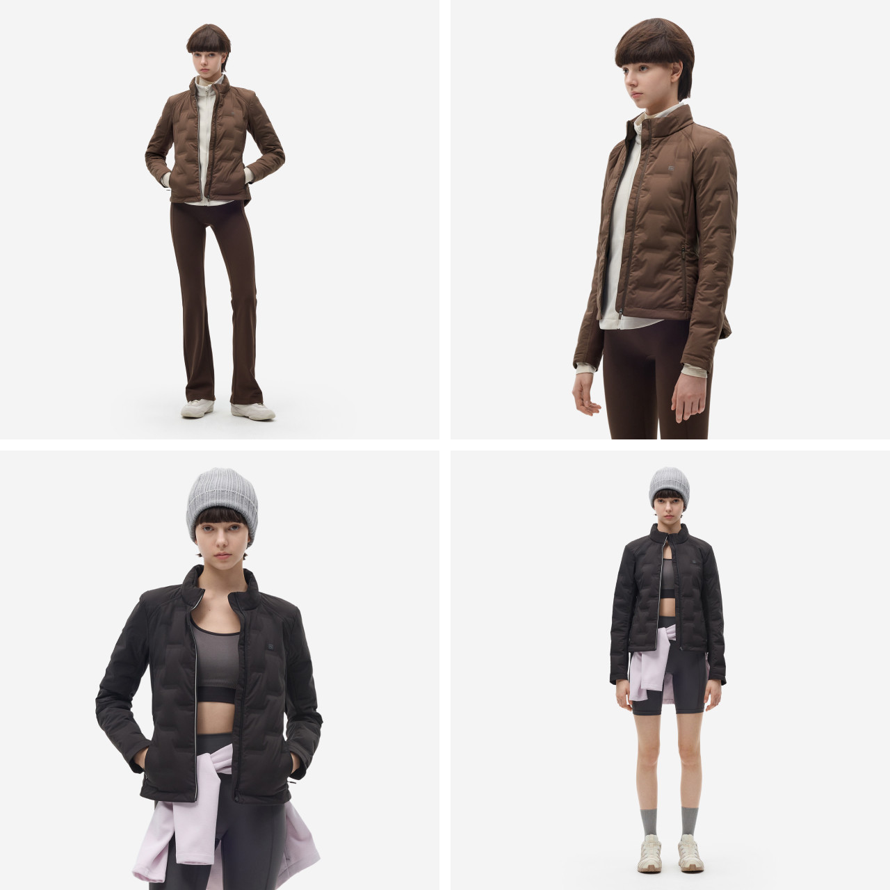 蕉内氢气501Air女士立领修身轻薄羽绒服保暖防寒冬季短款收腰外套