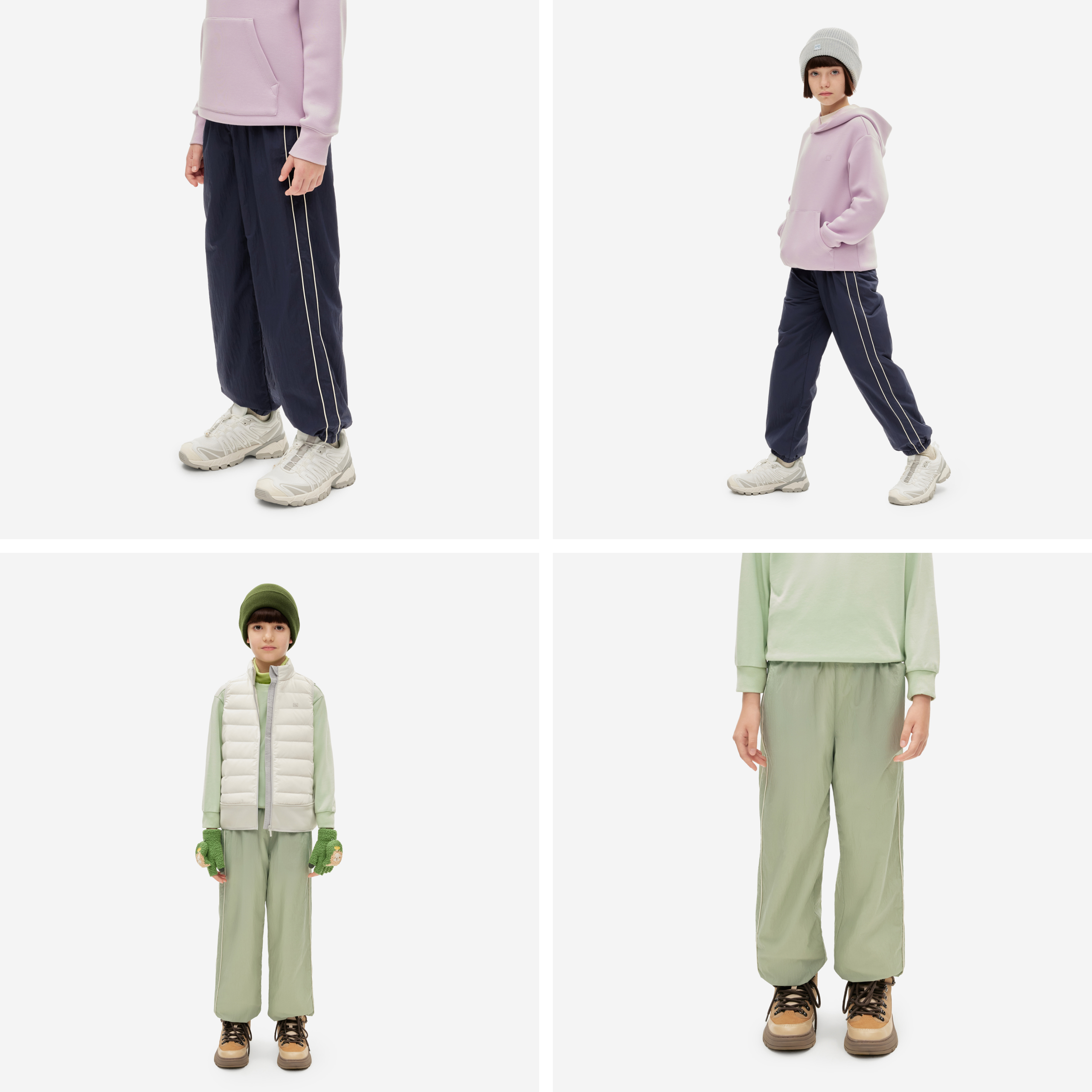 蕉内小热皮502++儿童保暖加厚机能防风裤冬季新款男女童加绒裤子 - 图3