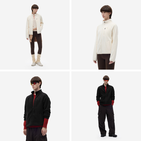 Jiao Nei Repi 3 Series Men and Women Warm Polar Fleece Thick Velvet Jacket Women's Winter