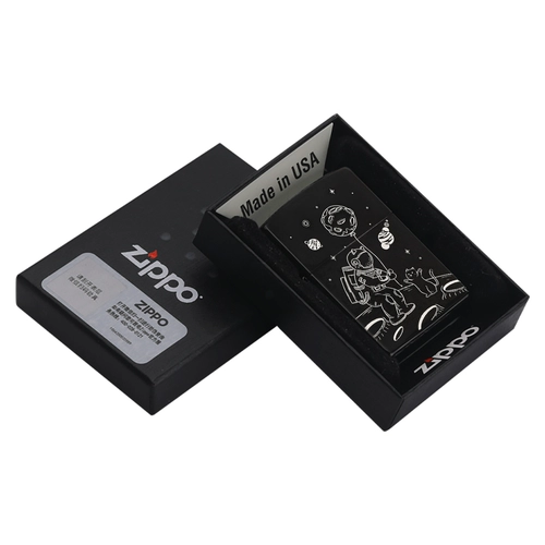 Zippo более легкая подлинная флагманская флагманская космическая прогулка Zhibao