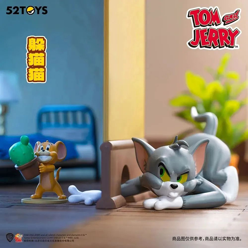 TOM and JERRY 猫和老鼠猫鼠大作战系列盲盒手办动漫周边礼物摆件 - 图2