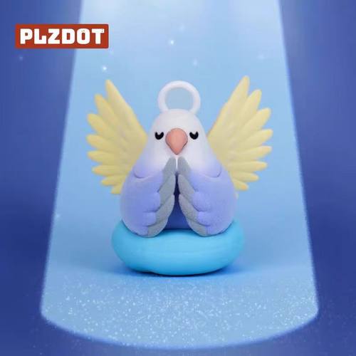 文明小鸟芋圆3代当代社禽现状系列盲盒不是什么好鸟鹦鹉手办摆件 - 图1