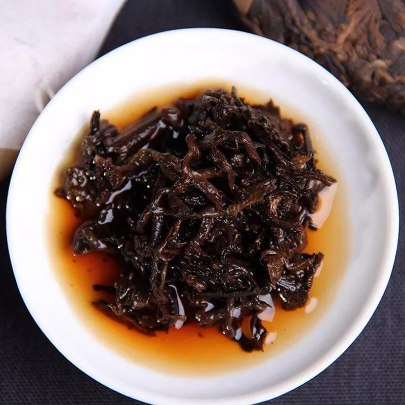 土林凤凰 2019年 120g金毫迷你沱熟普洱茶熟茶糯米香普洱茶礼盒装