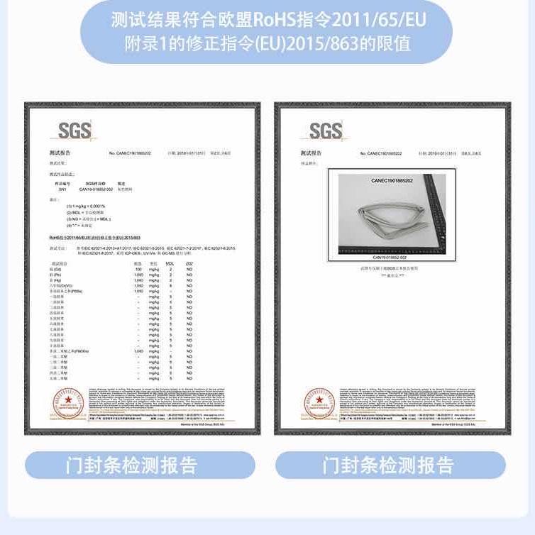 适用于容声BCD冰箱门封条密封条门胶条皮条吸力原厂通用密封圈 - 图2