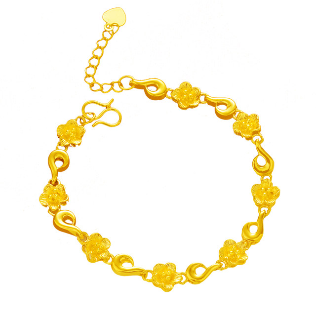 New Vietnamese sand gold watch chain for women