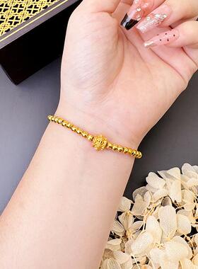 越南沙金蝴蝶手链2024年新款