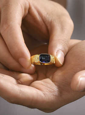 精品切工彩色莫桑钻龙凤原创设计