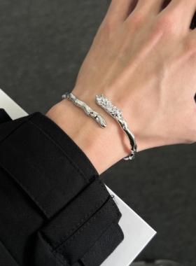 满天星皓石手镯嘻哈小众