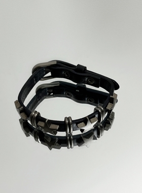 两用朋克手腕配饰五角星链条手环