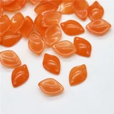 Стеклянная антикварная заколка для волос в виде цветка ручной работы из нефрита, 50 шт, DIY