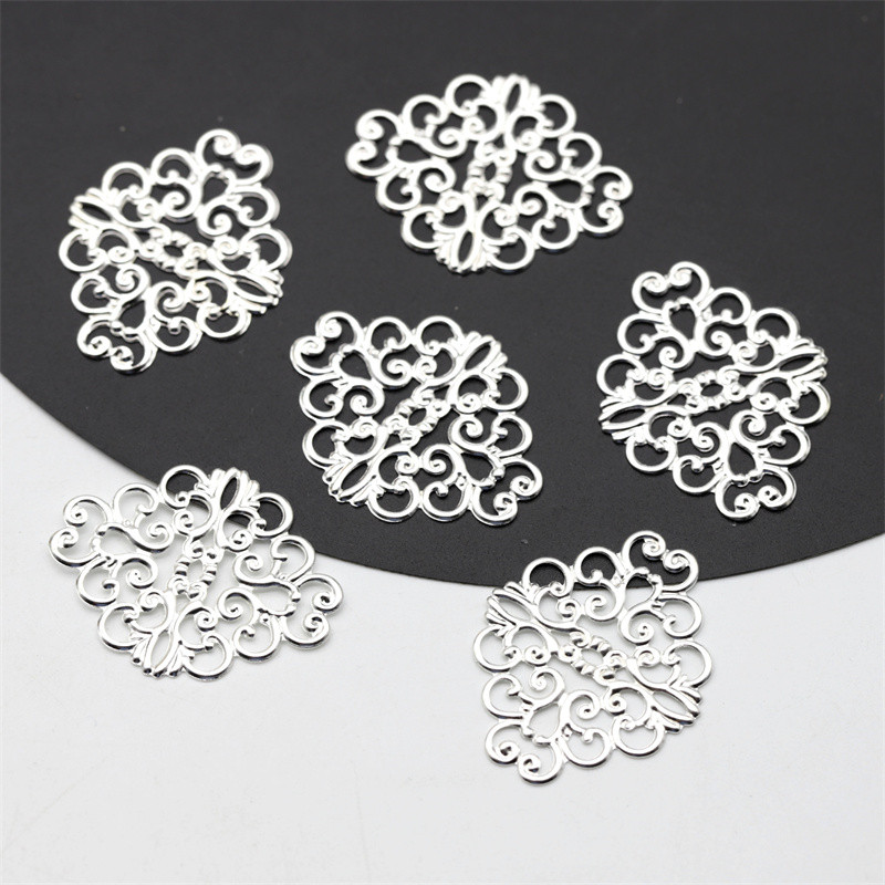 50片价30*38mmdiy古风发簪新娘头饰菱形祥云形状花片饰品配件材料,淘宝优惠券,粉丝福利购,淘宝优惠卷