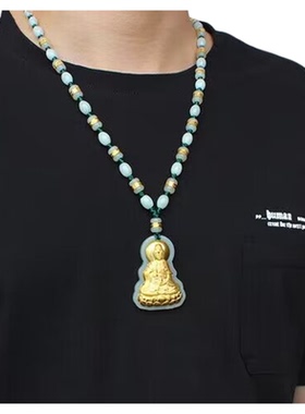 和田玉观音高档挂件吊坠转运