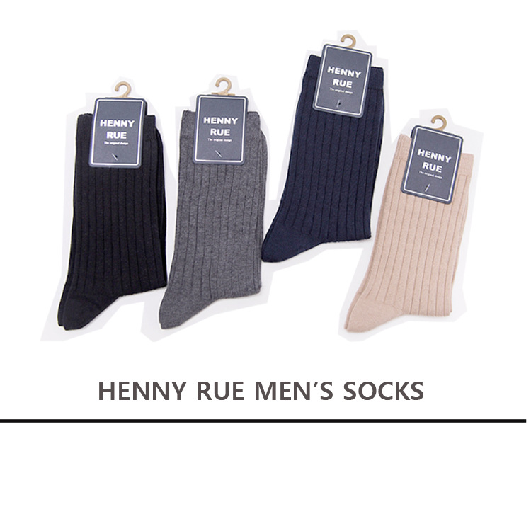 henny rue秋冬季日系男士中筒袜子 hennyrue短袜/打底袜/丝袜/美腿袜