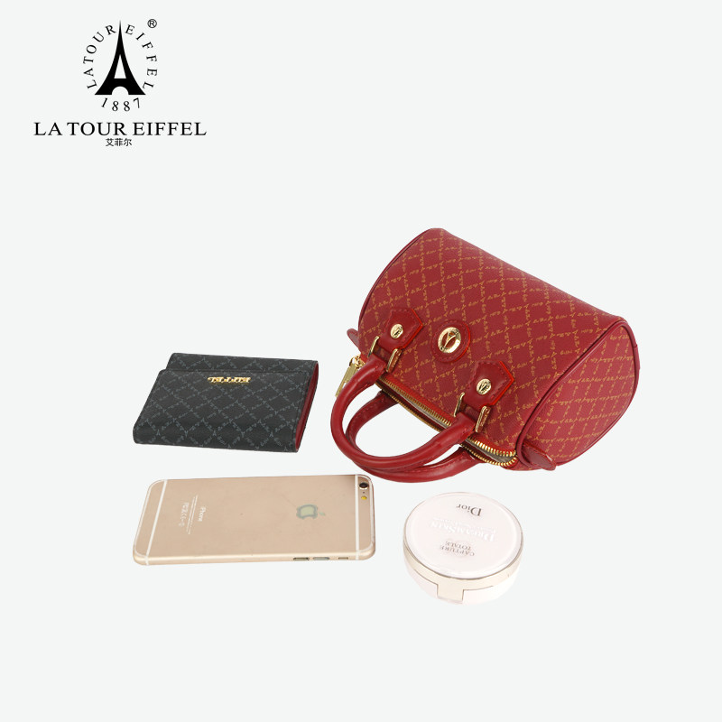 艾菲尔波士顿夏季新款单肩枕头包 latoureiffel1887女士包袋