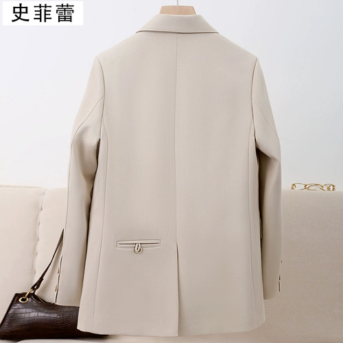 Осенний пиджак классического кроя для отдыха, лонгслив, подходит для подростков, коллекция 2022, в британском стиле, изысканный стиль