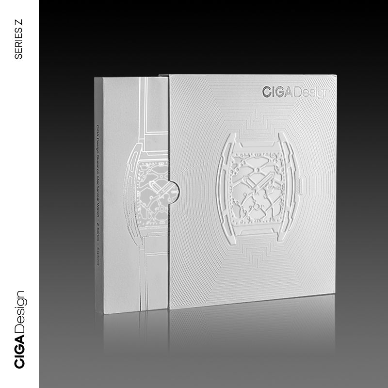 新品上市 CIGA design玺佳锋芒机械表破界版酒桶型镂空男款手表