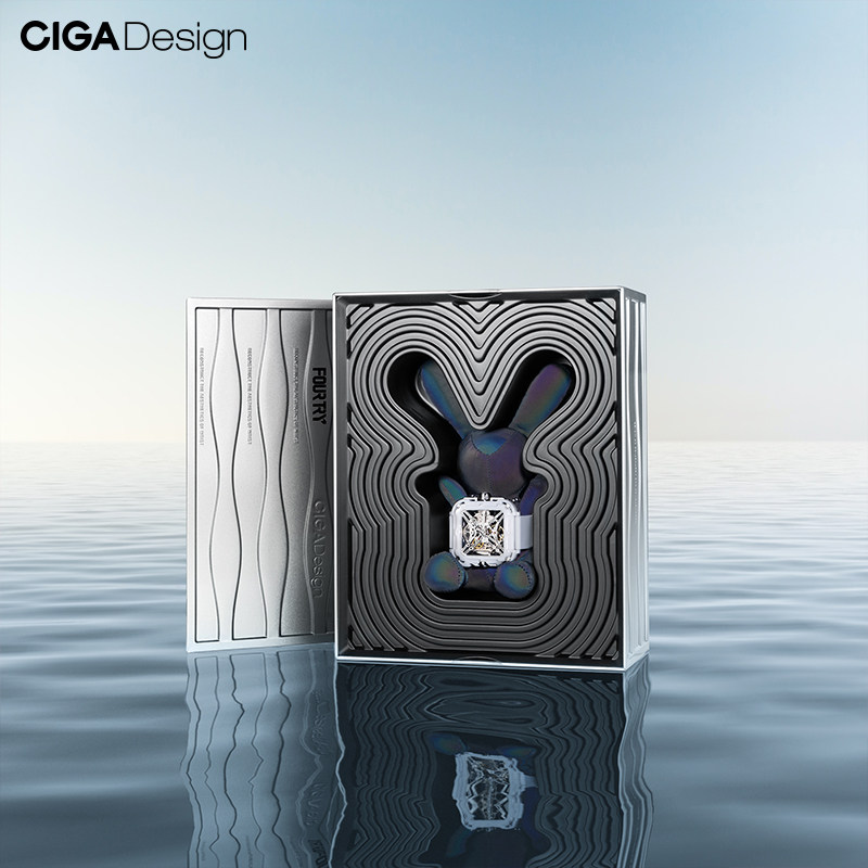 CIGA design玺佳机械表X姬械FOURTRY联名陶瓷女士手表百搭送女友