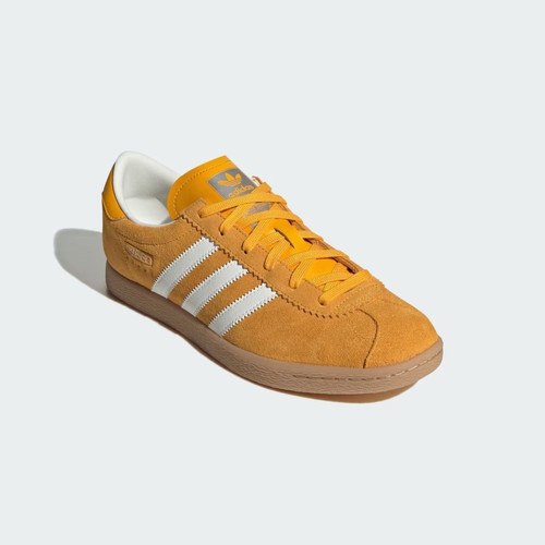 adidas阿迪达斯三叶草Stadt舒适百搭休闲低帮板鞋黄色JR6346羊仓 - 图1