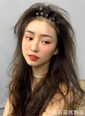 毛娘修毛定位夹工具cos假发修毛夹子固定发夹鸭嘴夹一字夹新手