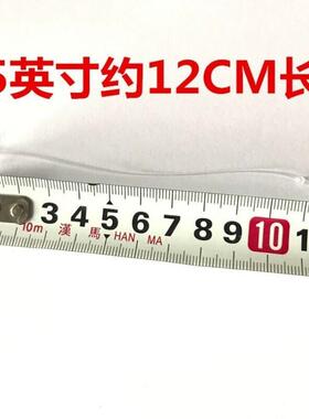 透明圆头子母扣胶针服装商标吊牌线白色手穿针吊牌绳