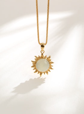 太阳花吊坠空托配件项坠挂坠扣头