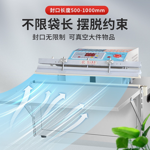 外抽式真空机包装机商用电动食品封口机工业充气大型全自动包装机 - 图2