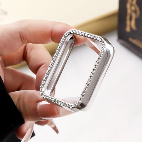 适用于小米手环9pro保护壳表带仿钻镂空半包表壳xiaomi8pro全包保护套壳膜一体防摔耐磨钢化膜运动9pro配件 - 图0