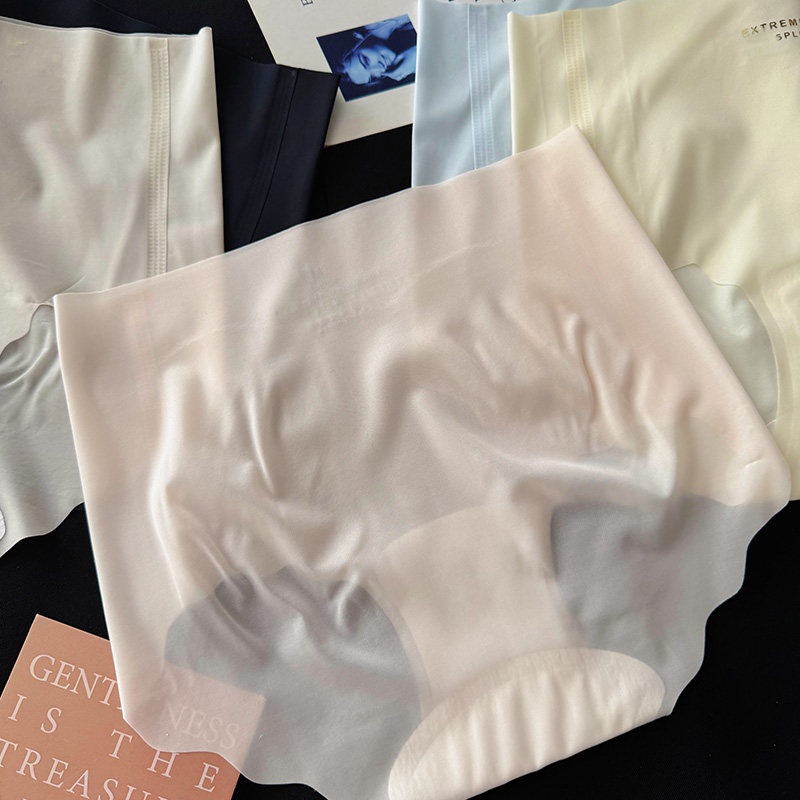 【全裤10A抑菌】超薄奶皮面膜裤冰丝速干无痕瑜伽内裤女夏不夹臀,淘宝优惠券,粉丝福利购,淘宝优惠卷