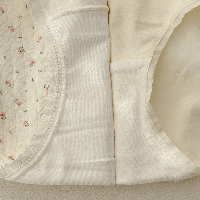 A类婴儿棉内裤碎花少女柔软透气中腰全棉加长底裆10A抑菌三角裤头,淘宝优惠券,粉丝福利购,淘宝优惠卷