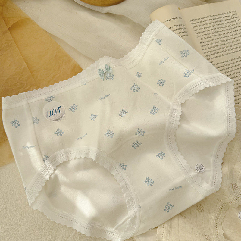 A类婴儿棉内裤碎花少女柔软透气中腰全棉加长底裆10A抑菌三角裤头,淘宝优惠券,粉丝福利购,淘宝优惠卷