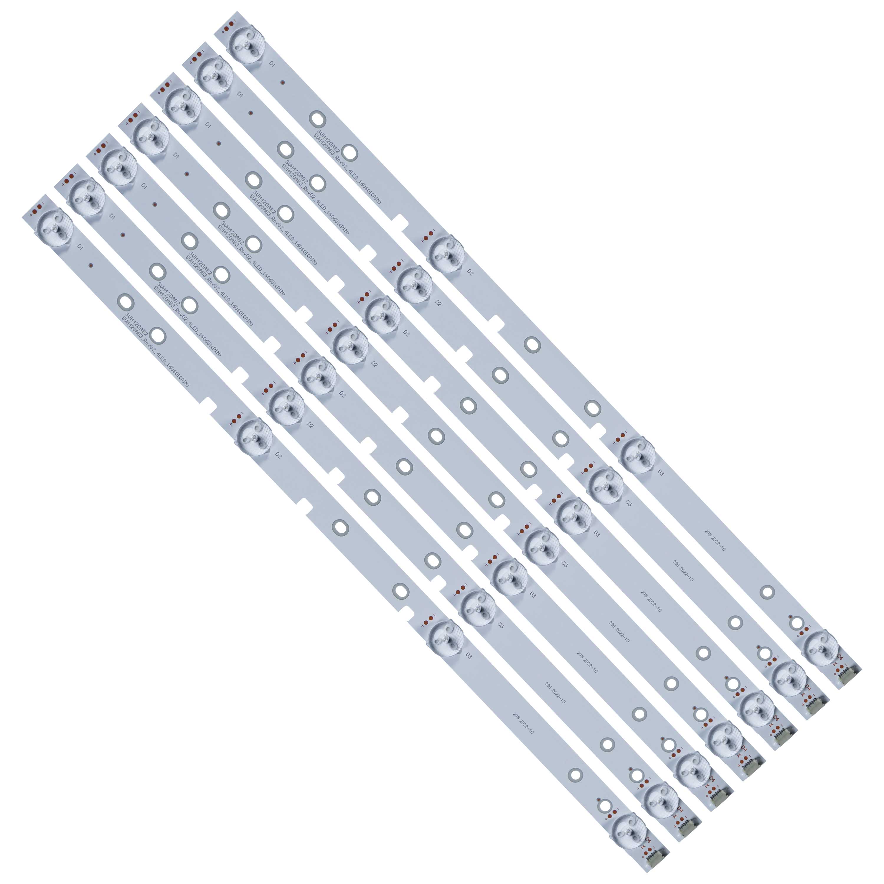 适用海信LED43EC210D LED43EC291N LED43K300U LED43K20JD灯条铝-图3