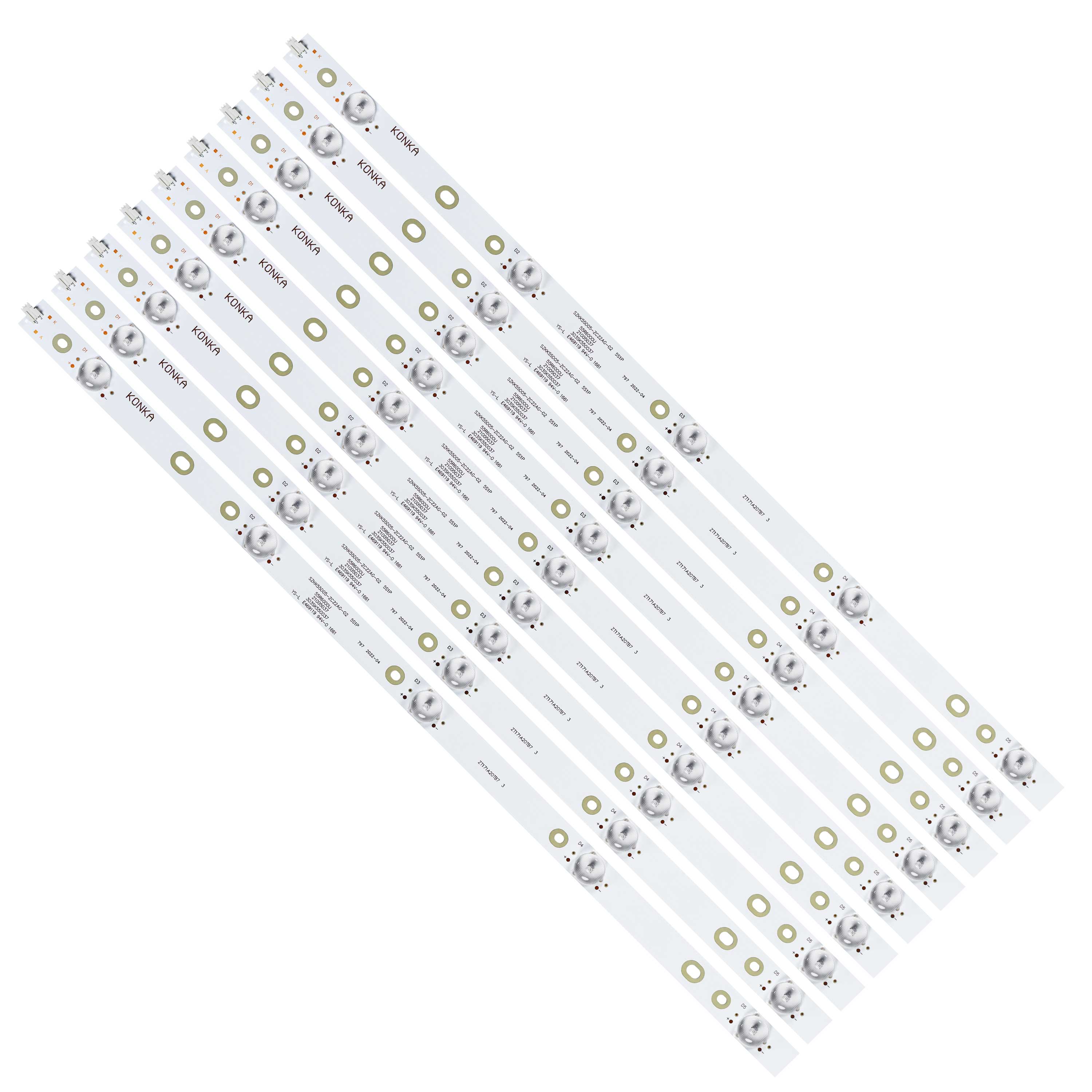 适用康佳LED55R710 LED55G500 LED55R680U LED55M3000A灯条9条5灯 - 图3