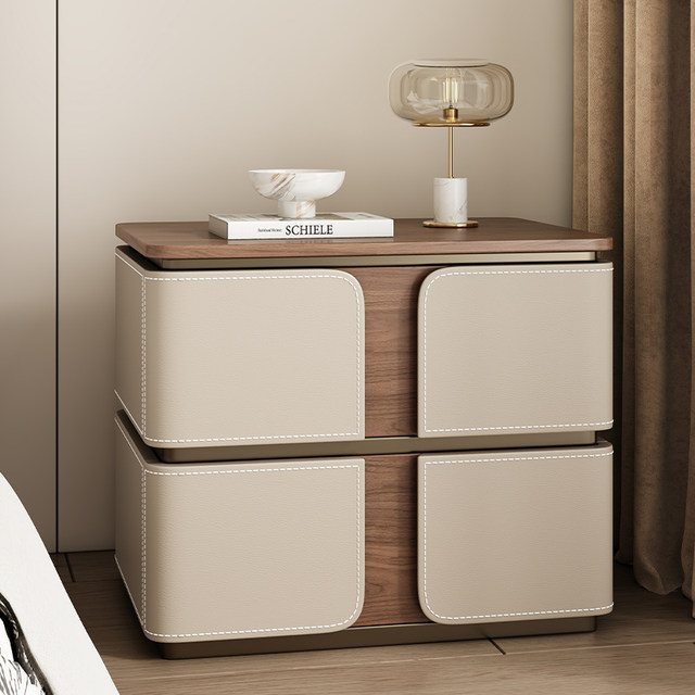 No installation, full solid wood large size medium-sized cream style