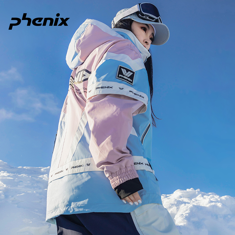 phenixSP27复刻星星单板男女滑雪服套头夹克双板防水户外保暖外套 - 图2