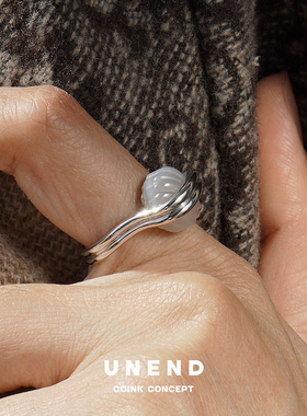 UNEND礁石玛瑙FromAfar戒指