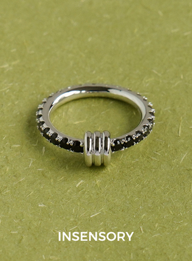 INSENSORY轨息纯银戒指