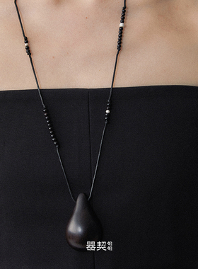 QIQI器契一瓢饮抽绳长项链