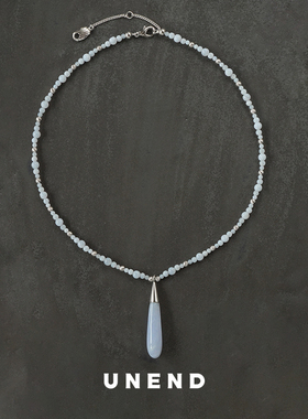 UNEND纯银DewDream露珠梦境项链