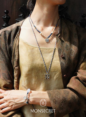 MONSECRET印痕编绳项链
