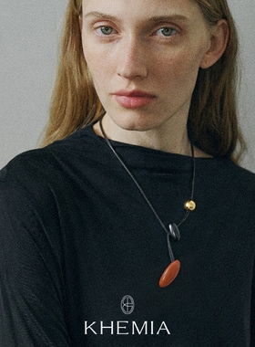 KHEMIAEmberline绯弦项链流苏红