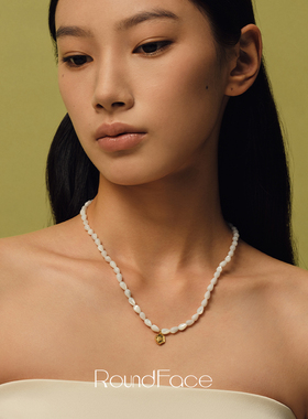 ROUNDFACEPure纯洁串珠项链