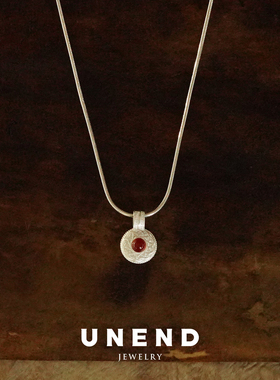 UNEND止续循纹Kora小号项链
