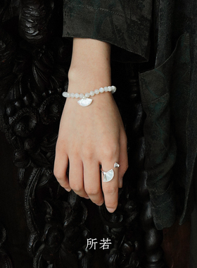 SERENESS所若浮光舞扇串珠手链