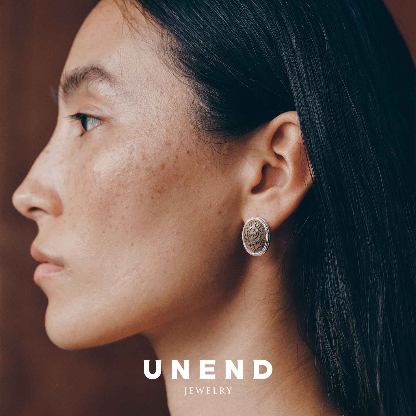 UNEND止续 刻影Endless耳钉 纯银原创设计红玛瑙银饰耳饰 默叙,淘宝优惠券,粉丝福利购,淘宝优惠卷