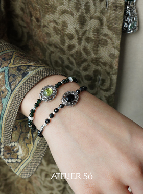 ATELIERSO倪索 火漆印红玛瑙手串 原创设计师气质高级感手链 默叙