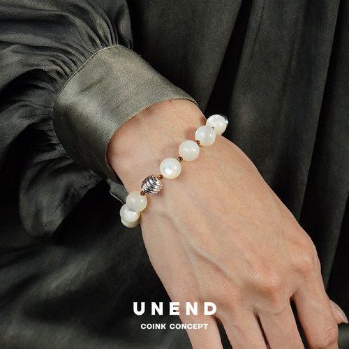 UNEND止续 纯银海湾Cove手链 原创设计师高级贝母虎眼石 默叙 - 图0