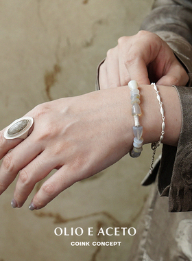 OLIOEACETO纯银玛瑙果实手链